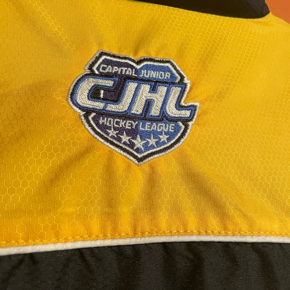 🥅 KEWL Capital Junior Hockey League Training Jacket Windbreaker 26 US M 🏒 - Picture 6 of 10